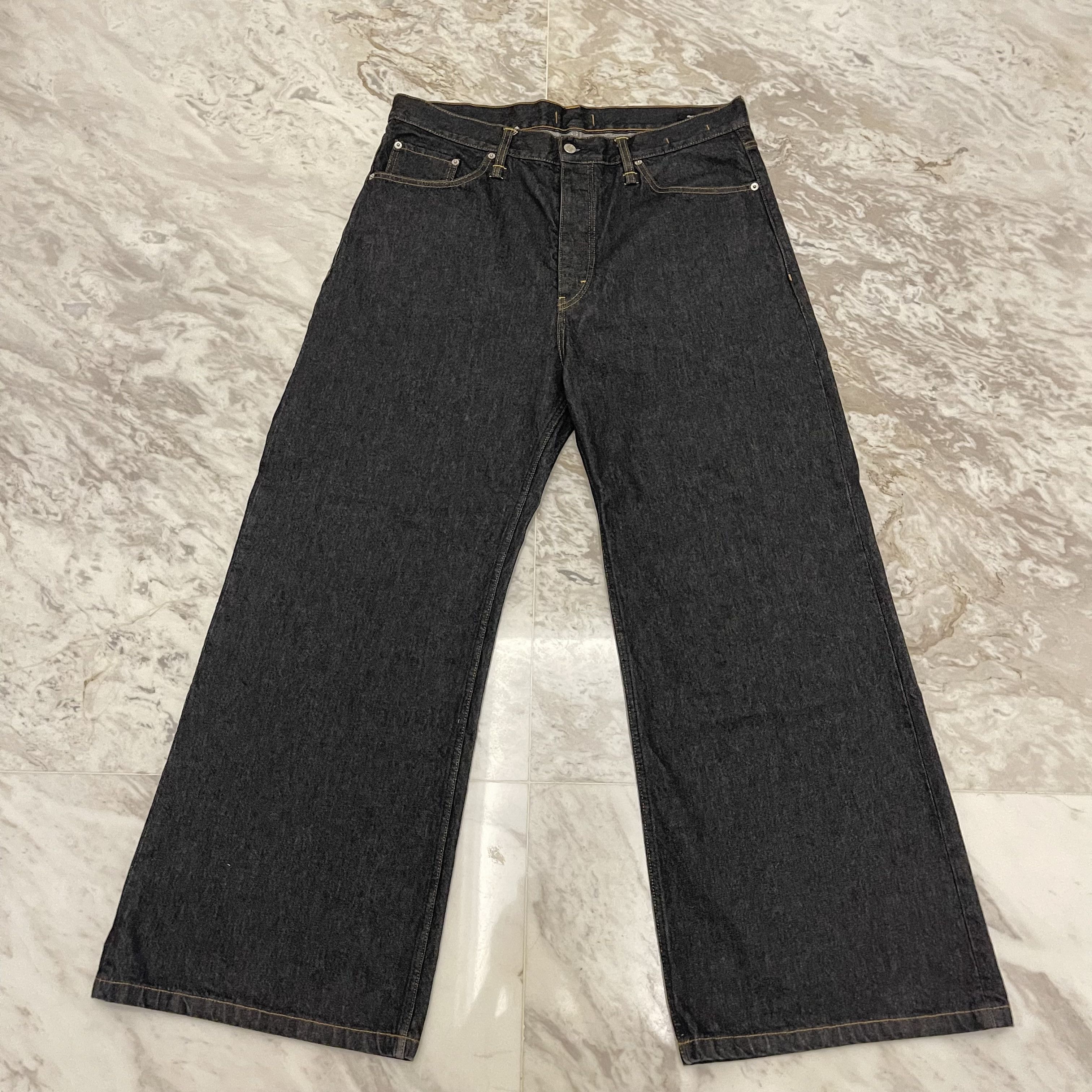 Hope Hope Stockholm Denim Wide Legged Jeans Navy Size US 36 / EU 52 - 1 Thumbnail