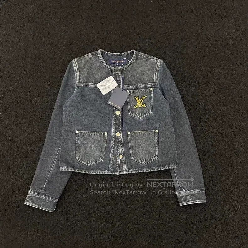 Louis Vuitton Louis Vuitton Latest nautical denim jacket Size S / US 4 / IT 40 - 1 Thumbnail