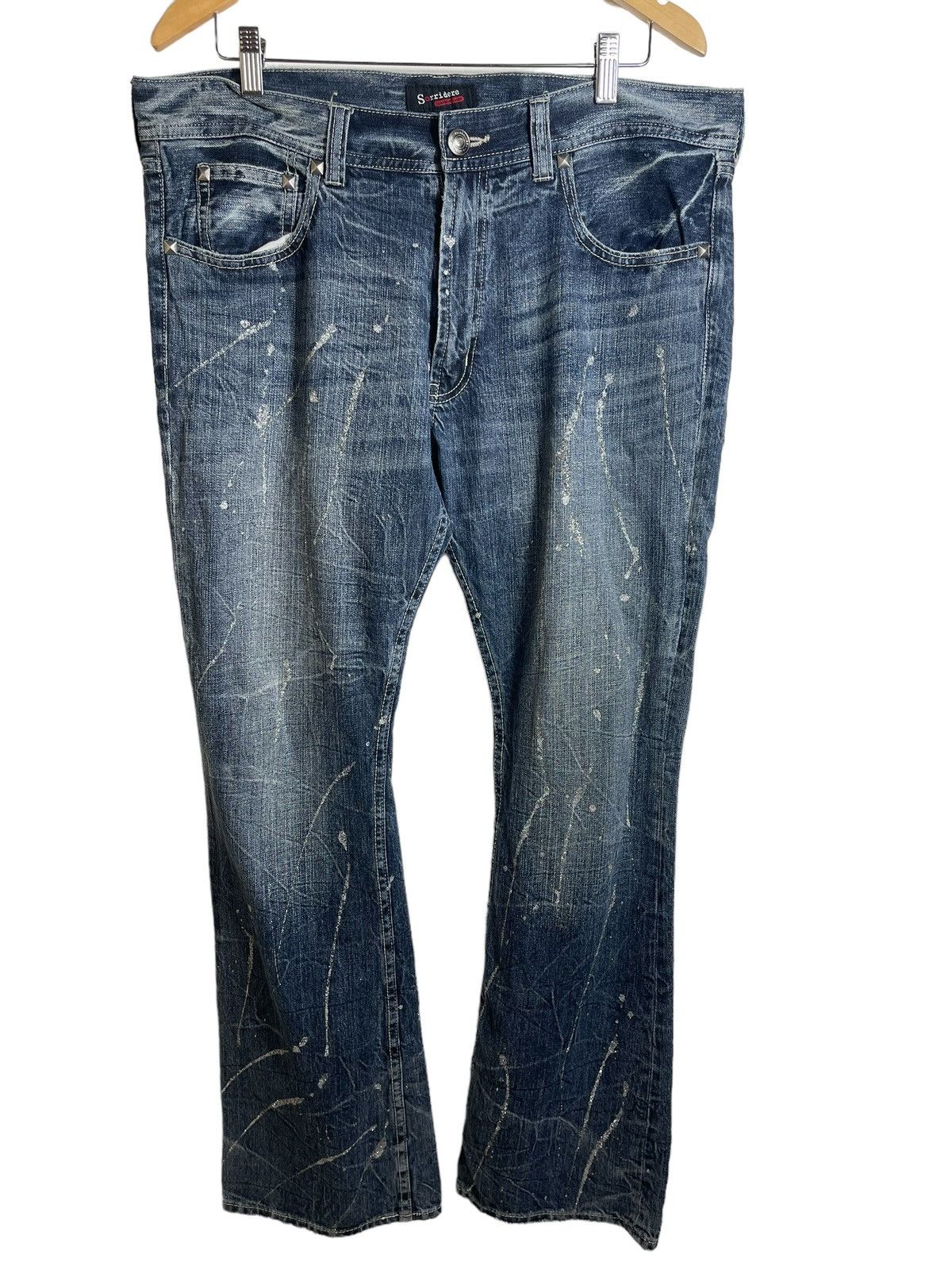 If Six Was Nine Japanese Brand Sorridere skull denime Size US 38 / EU 54 - 2 Thumbnail