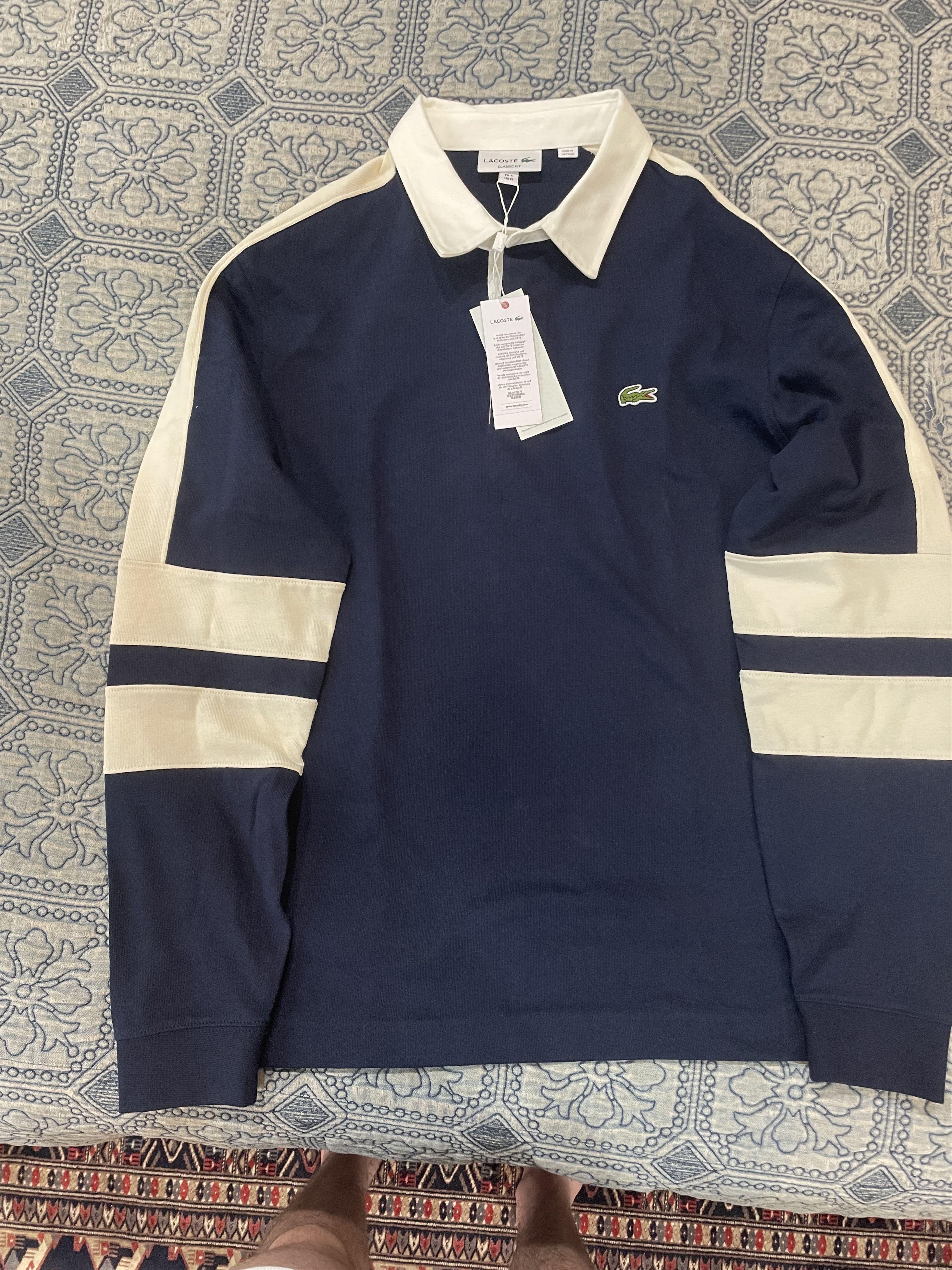 Lacoste Lacoste Rugby Polo Size US M / EU 48-50 / 2 - 2 Thumbnail