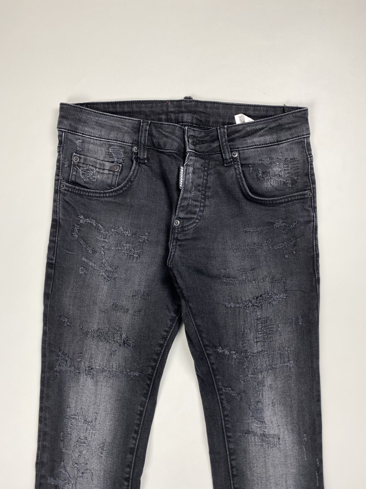 Dsquared2 Dsquared ladies skinny Dan Jean distressed denim jeans Size 30" / US 8 / IT 44 - 10 Thumbnail