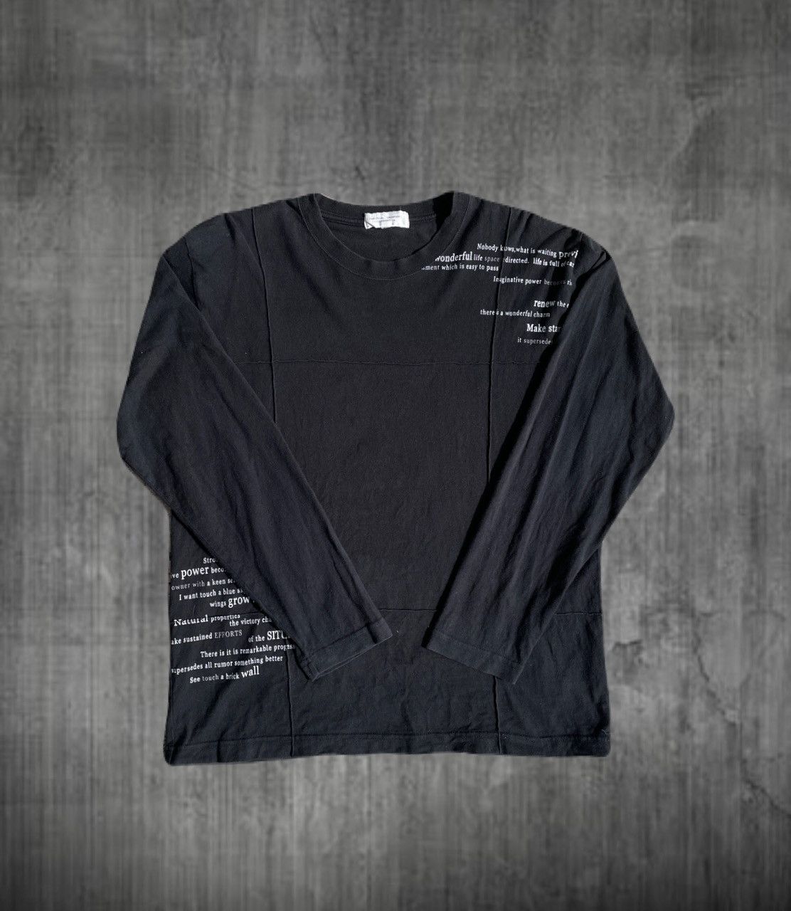 If Six Was Nine I6W9 NO. HELL LIKE A HEAVEN-D L/S TEE | Grailed