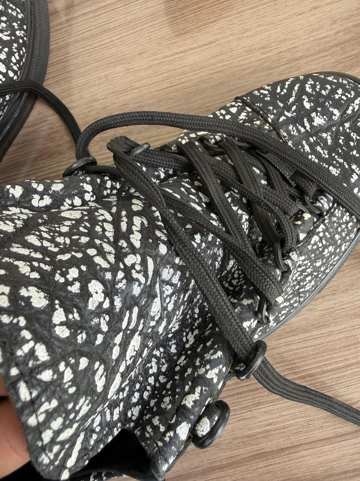 Balenciaga ❗️🕷️ Archival 🕷️Arena leather trainers Size US 10.5 / EU 43-44 - 7 Thumbnail