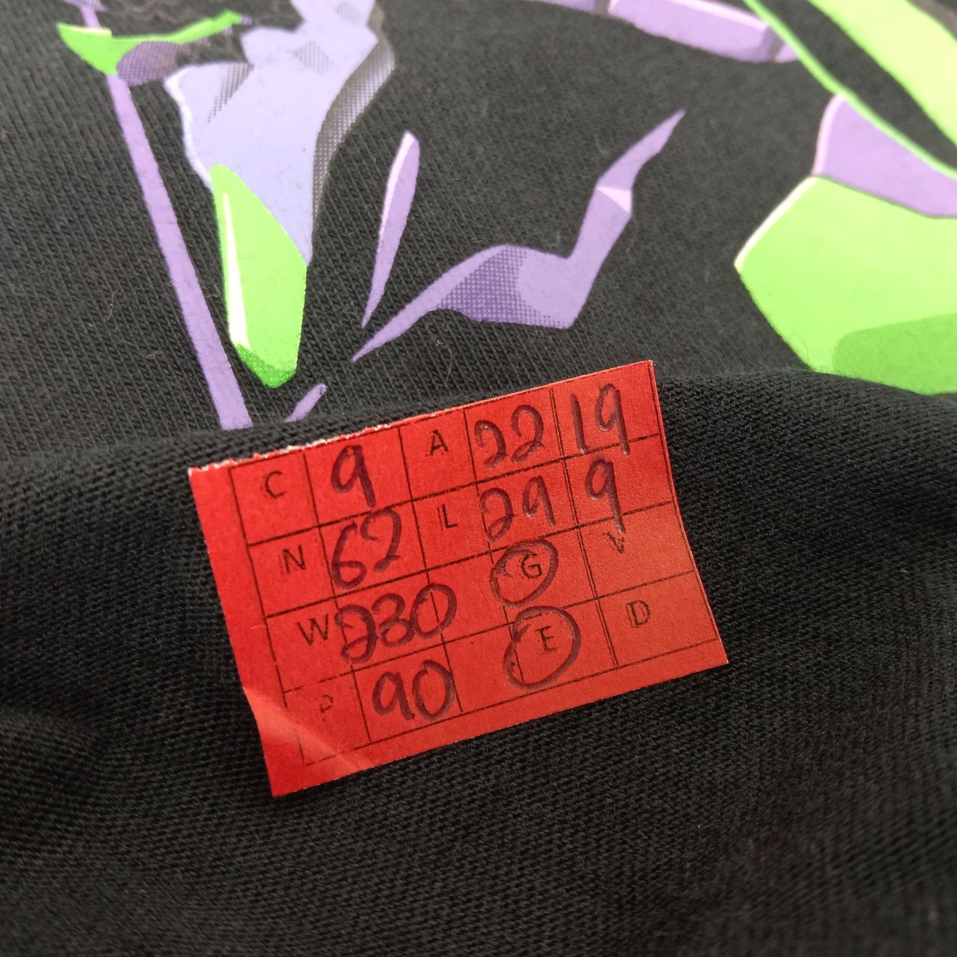Anime Evangelion Japanese Anime Robot Streetwear Tshirt Size US L / EU 52-54 / 3 - 10 Thumbnail