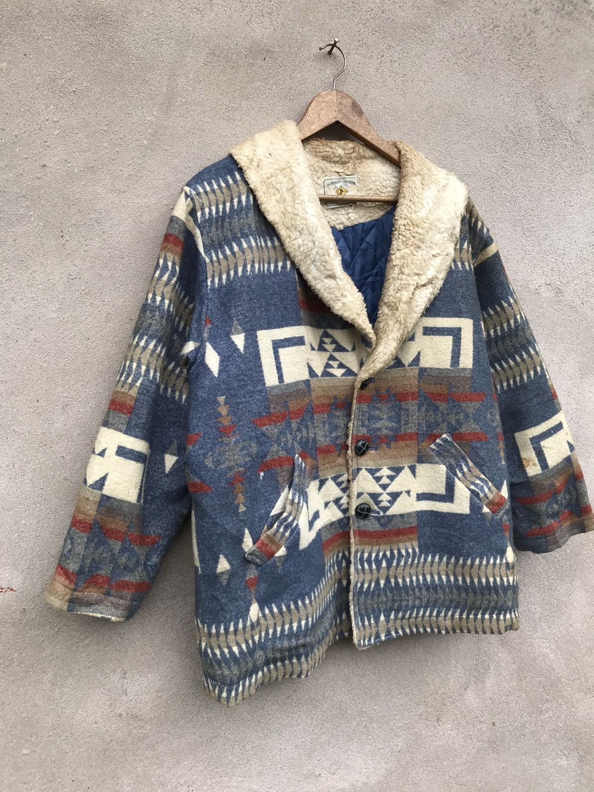 Vintage NARRATIVE NAVAJO SHERPA JACKET Size US M / EU 48-50 / 2 - 2 Thumbnail