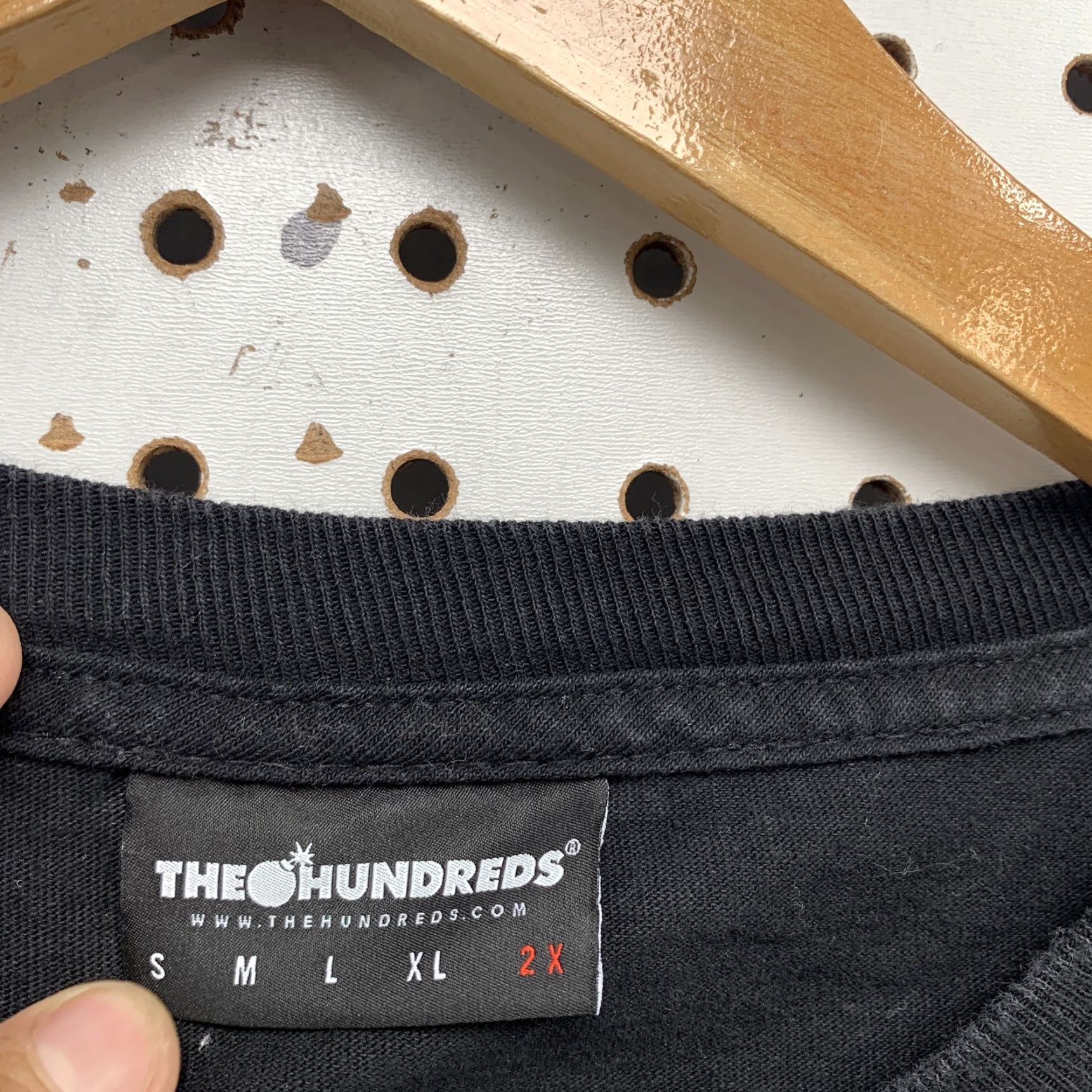 The Hundreds The Hundreds Black Shirt Mens 2XL Skateboard Crew Neck Short Sleeve Size US XXL / EU 58 / 5 - 4 Thumbnail