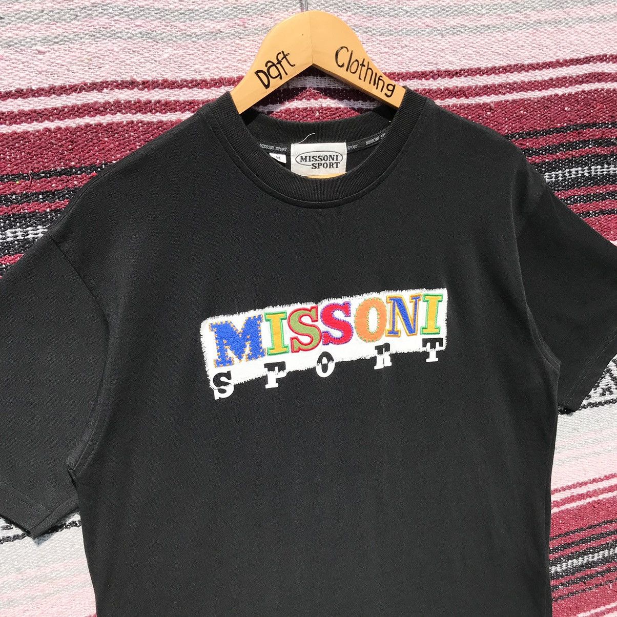 Missoni × Vintage Vintage Missoni Sport Shirt Embroidery Spellout Missoni Size US M / EU 48-50 / 2 - 5 Thumbnail