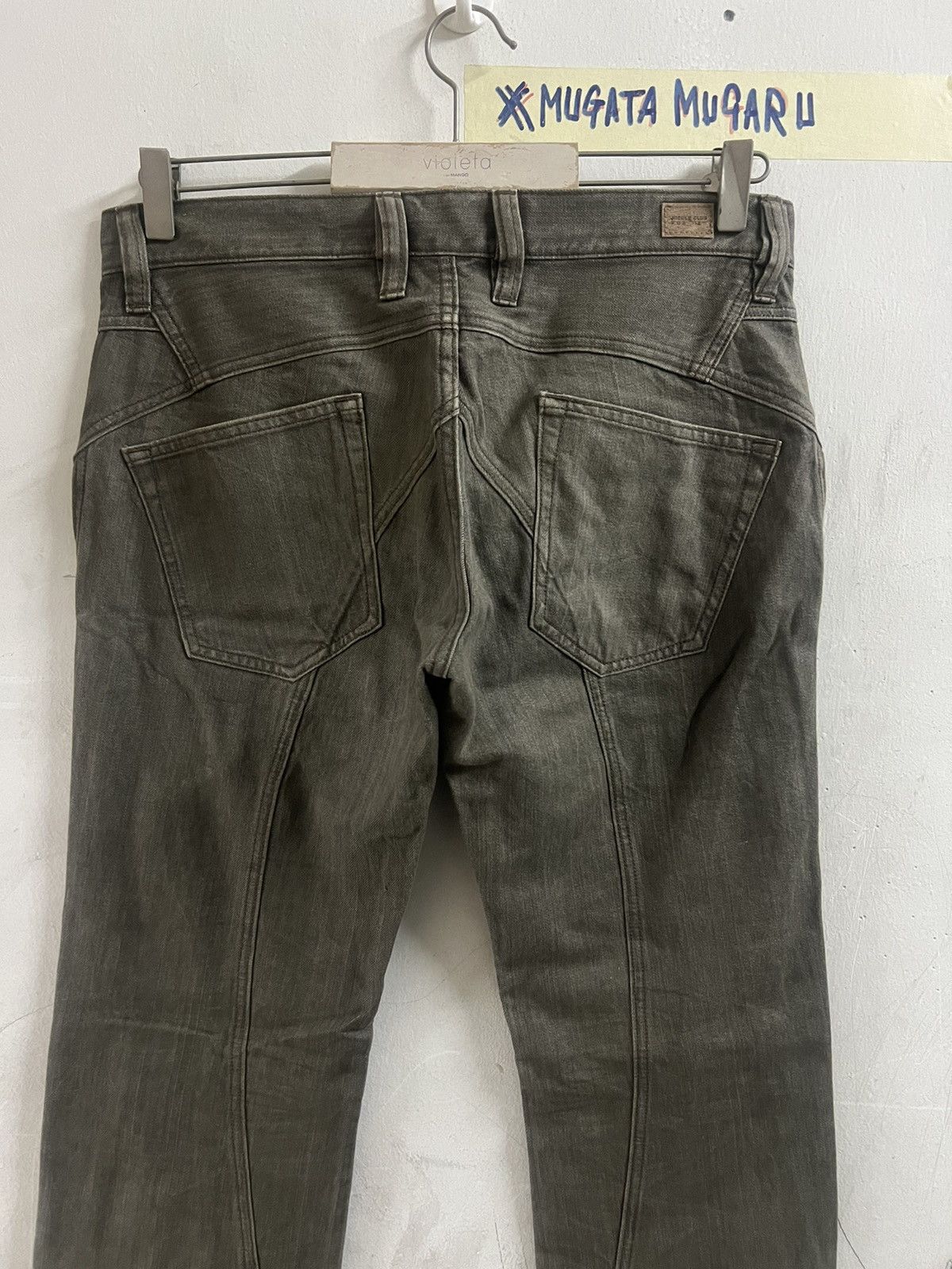 Hysteric Glamour × Japanese Brand JAPAN BRAND NICOLE CLUB DISTRESSED DENIM PANT Size US 32 / EU 48 - 14 Thumbnail