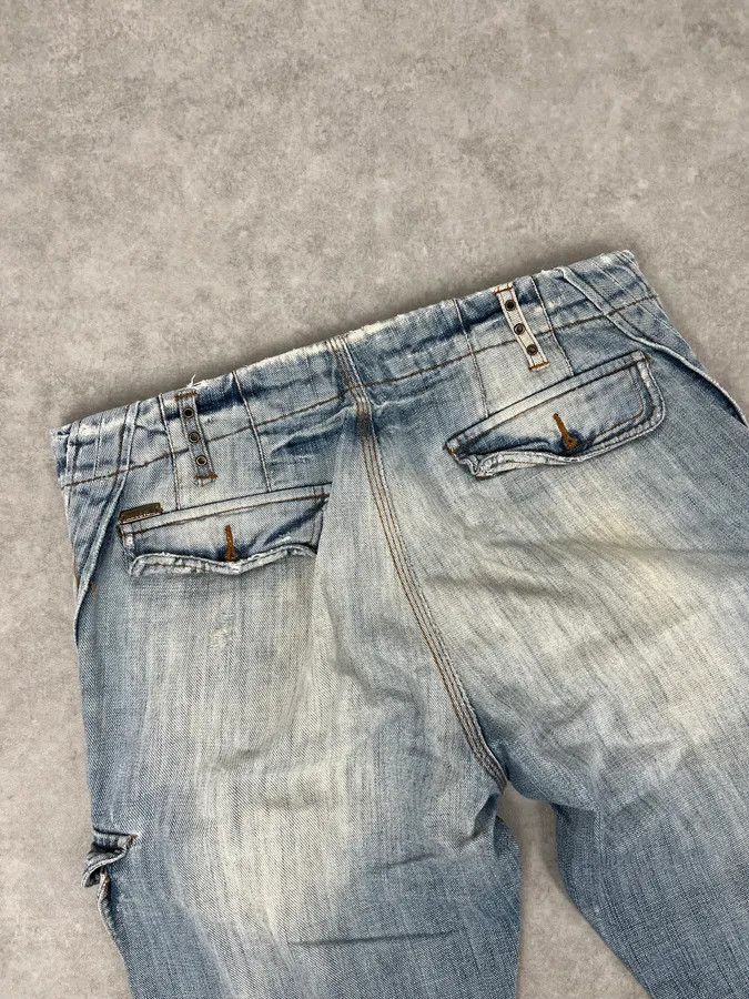 Just Cavalli AW2006 Cavalli Cargo Blue Denim Jeans Size US 33 - 8 Thumbnail
