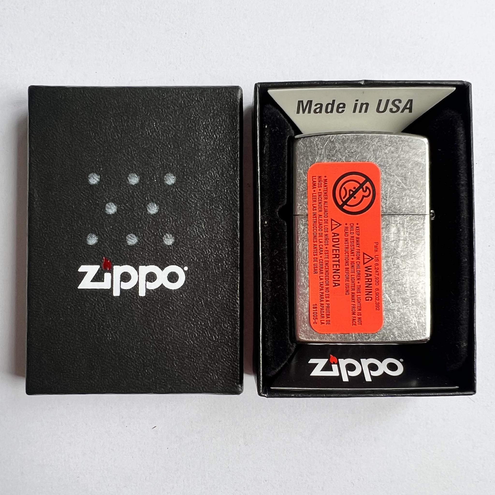 Vintage Zippo Jack Daniel's Lighter in Original Box USA Size ONE SIZE - 3 Thumbnail