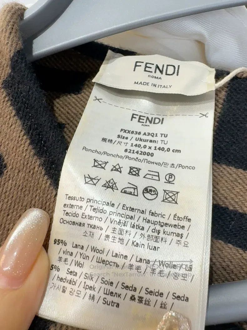 Fendi Fendi size 140*140cm Stole Size ONE SIZE - 2 Thumbnail