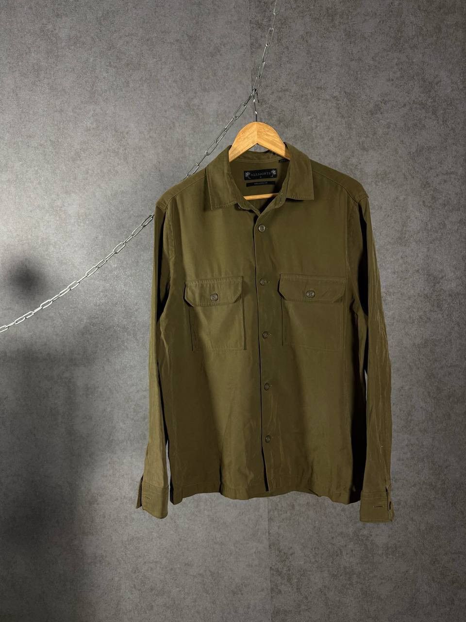 Allsaints Allsaints designer double pocket relaxed shirt Size US M / EU 48-50 / 2 - 1 Thumbnail