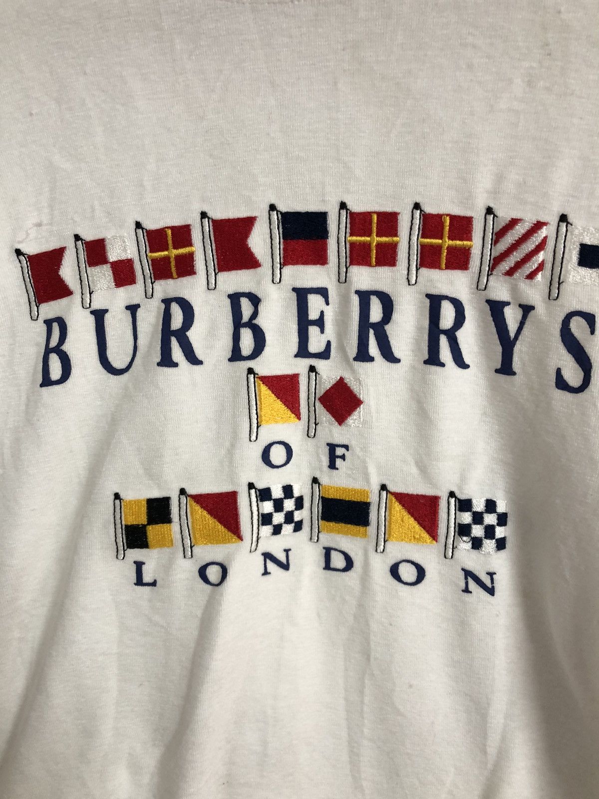 Burberry Vintage 90’s Sweatshirt Burberrys Of London Embroided Size US S / EU 44-46 / 1 - 3 Thumbnail