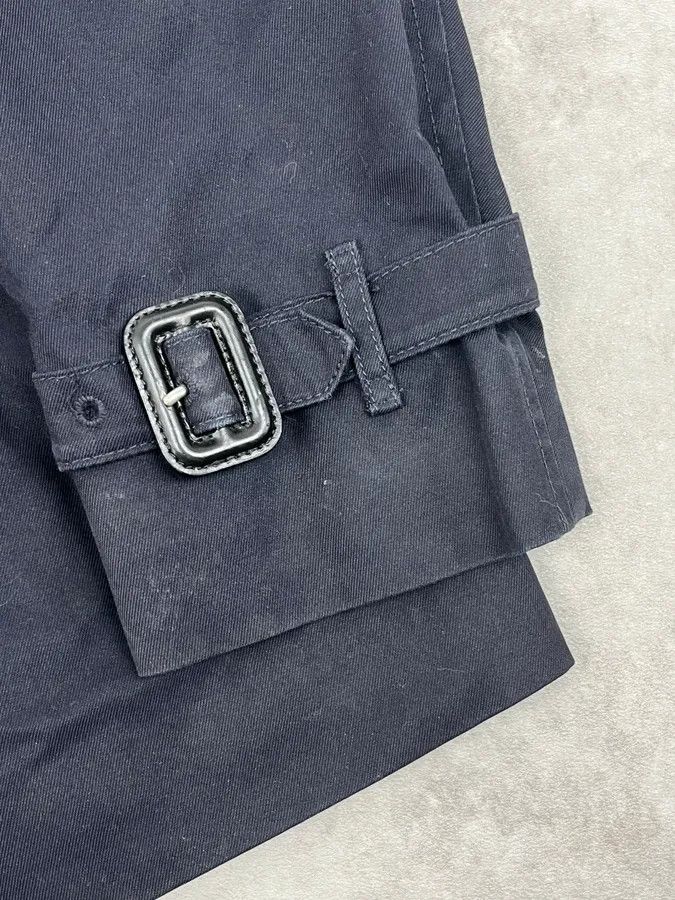 Burberry Burberry Navy Classy Trench Jacket Size US S / EU 44-46 / 1 - 9 Thumbnail