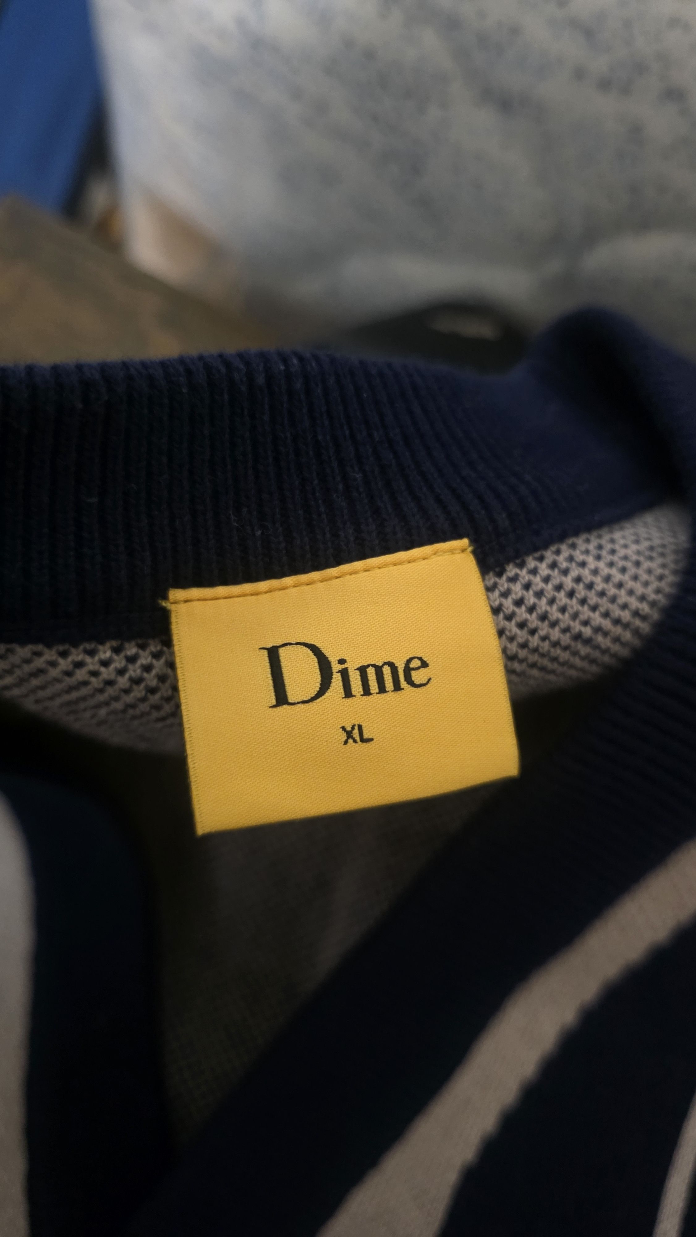Dime Dime Mens Baseball Knit Cardigan Size US XL / EU 56 / 4 - 4 Thumbnail