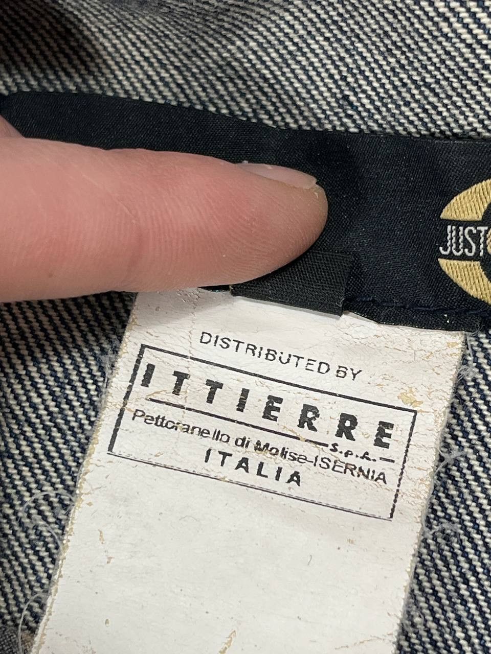 Roberto Cavalli Roberto Just Cavalli Vintage Blue Denim Jean Jacket size XS Size XS / US 0-2 / IT 36-38 - 11 Thumbnail