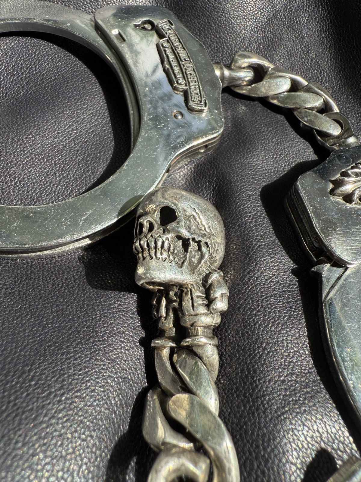 Chrome Hearts Chrome Hearts Hadcuffs + Foti Keychain Full Set RARE Size ONE SIZE - 5 Thumbnail