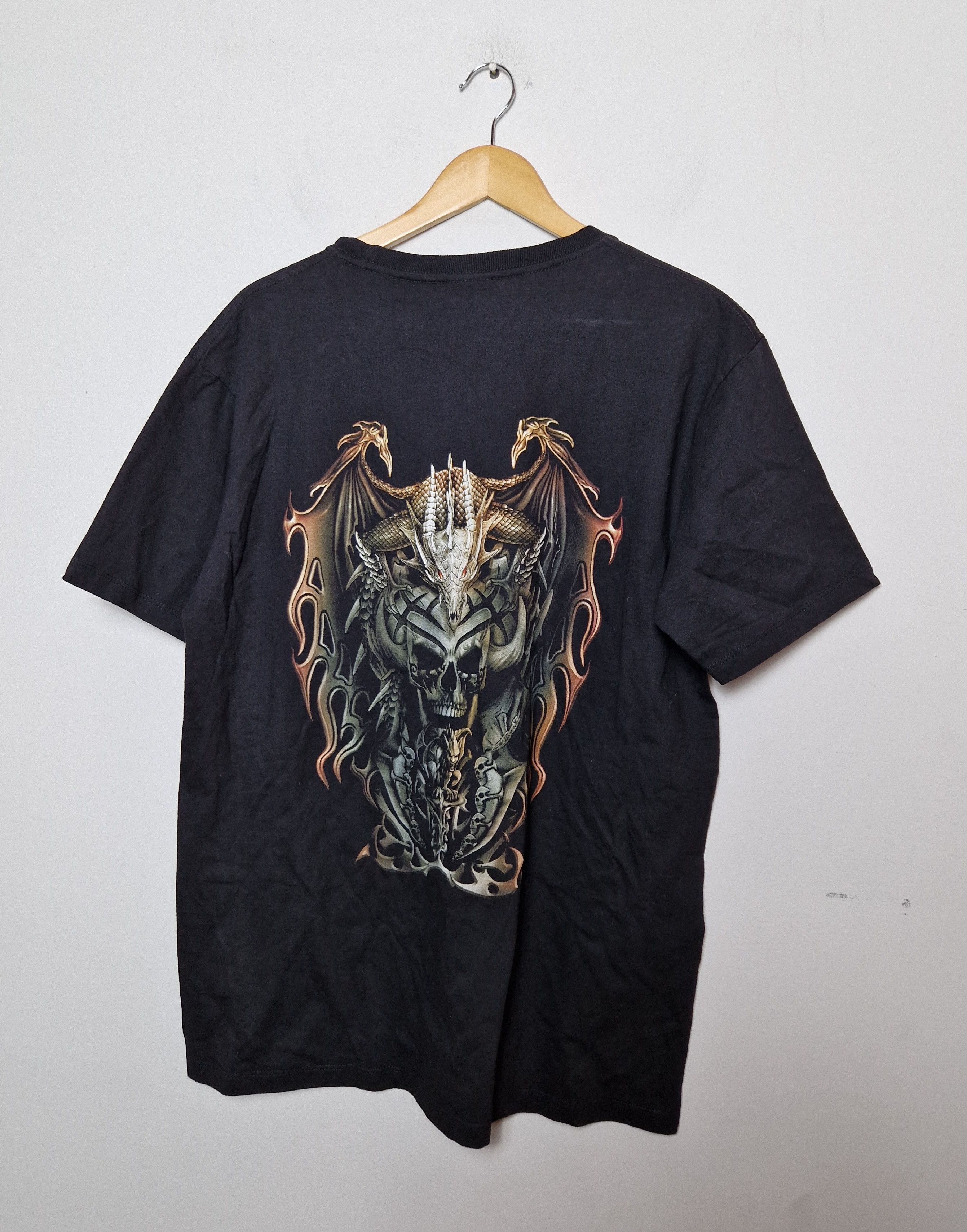 Band Tees vintage dragon printed t-shirt rock metal darkness vampire Size US L / EU 52-54 / 3 - 6 Thumbnail