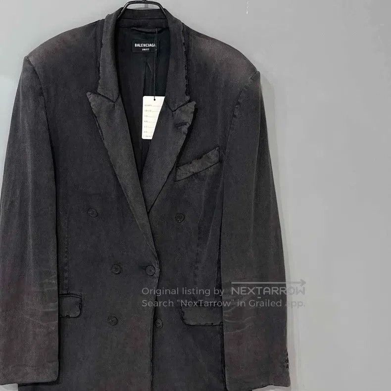 Balenciaga Balenciaga Distressed blazer Size US M / EU 48-50 / 2 - 2 Thumbnail
