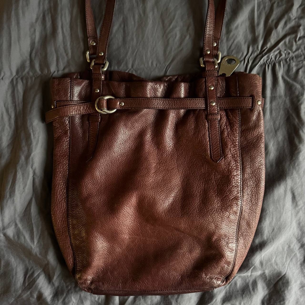 Marc Jacobs Marc Jacobs Burgundy Vintage Leather Bag Size ONE SIZE - 4 Thumbnail