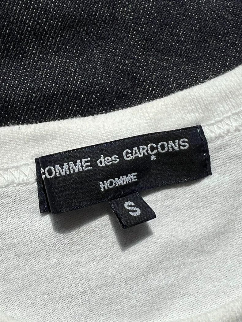Comme des Garcons Comme Des Garcons White round neck long sleeved T-shirt Size US S / EU 44-46 / 1 - 2 Thumbnail