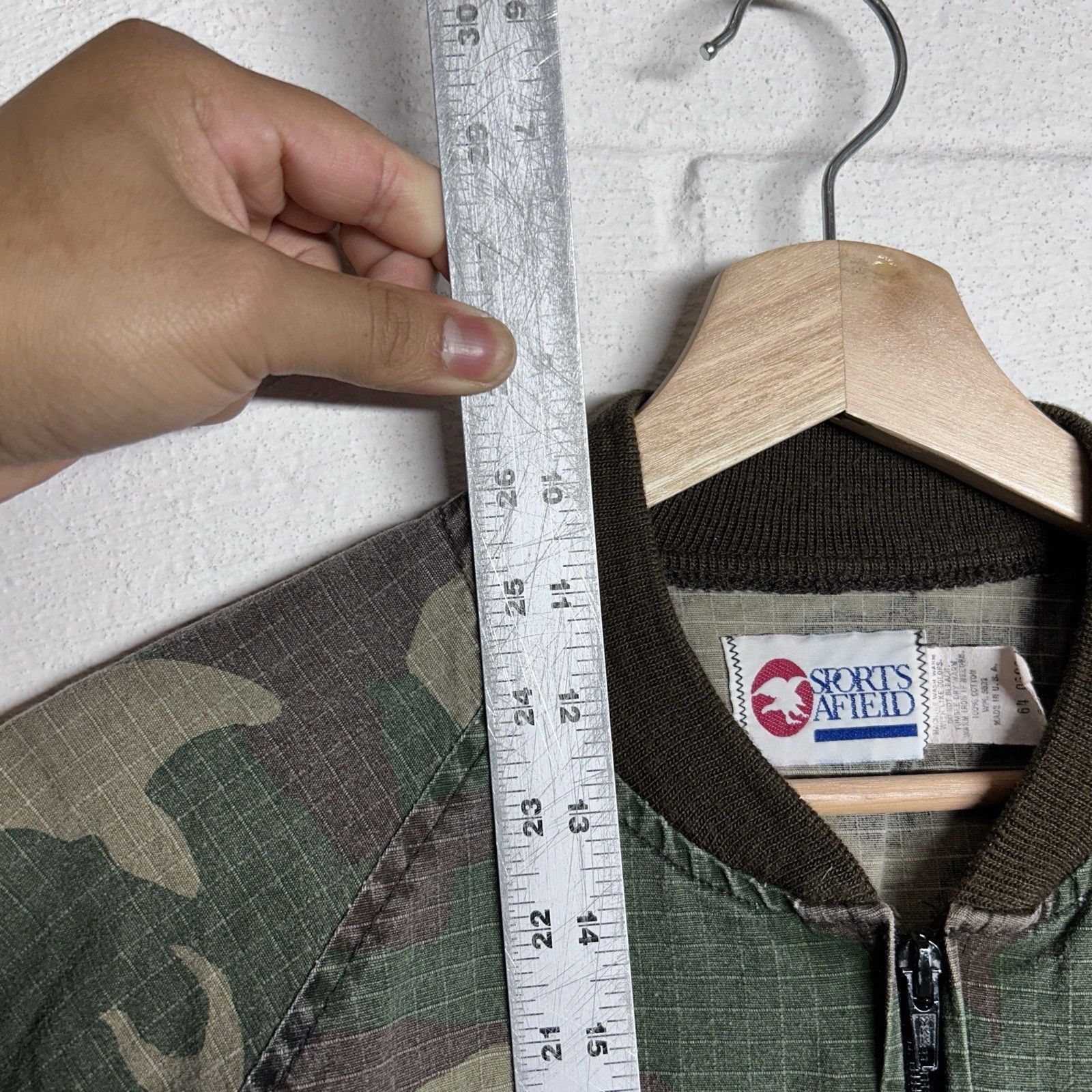 Sports Afield Vintage 90’s Sports Afield Camo Bomber Jacket Size Large Size US L / EU 52-54 / 3 - 6 Thumbnail