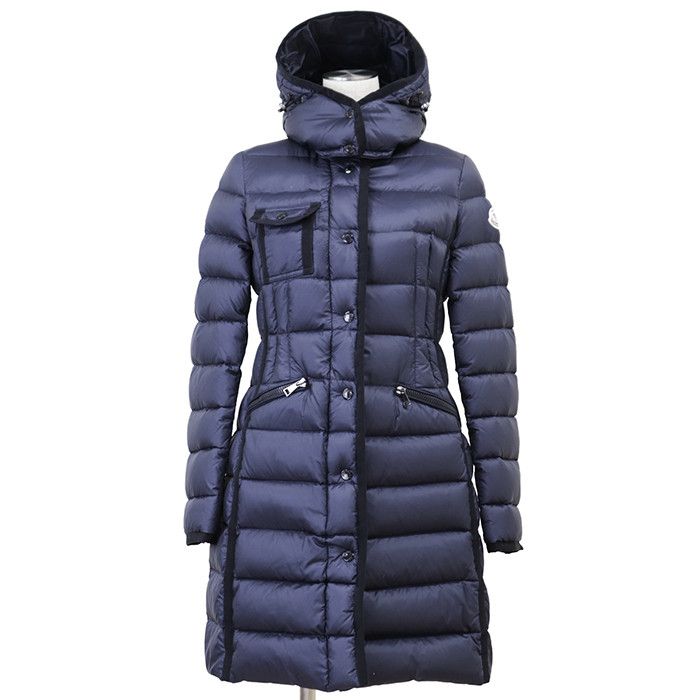 Moncler Moncler Moncler HERMINE Nylon Down Coat Textile Outerwear DUTY FREE for USA Size ONE SIZE - 1 Thumbnail