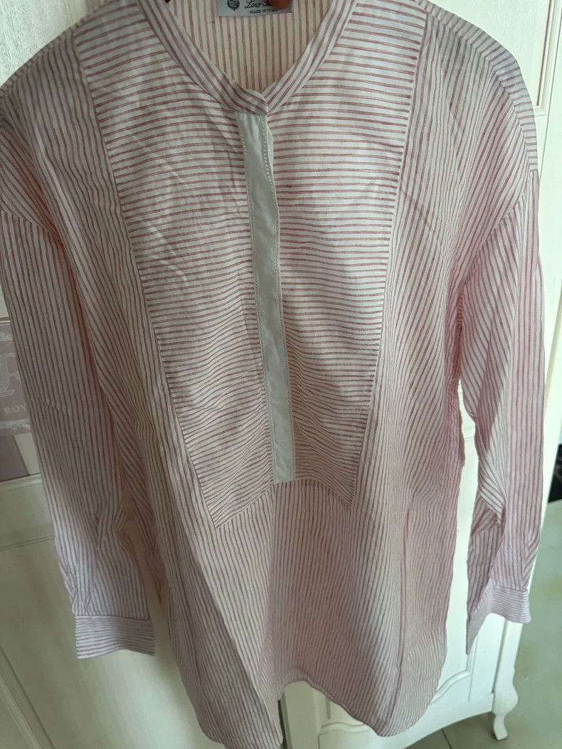 Loro Piana LORO PIANA Cotton shirt dress Size XS / US 0-2 / IT 36-38 - 1 Thumbnail