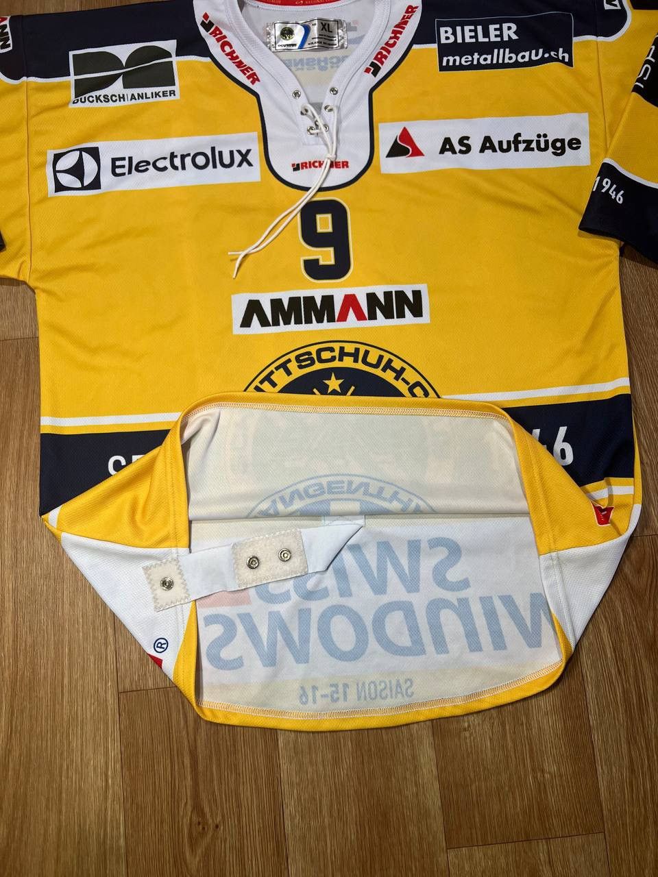 Other SCL Langenthal Hockey Jersey #9 Swiss National League2015-16 Size US XL / EU 56 / 4 - 2 Thumbnail