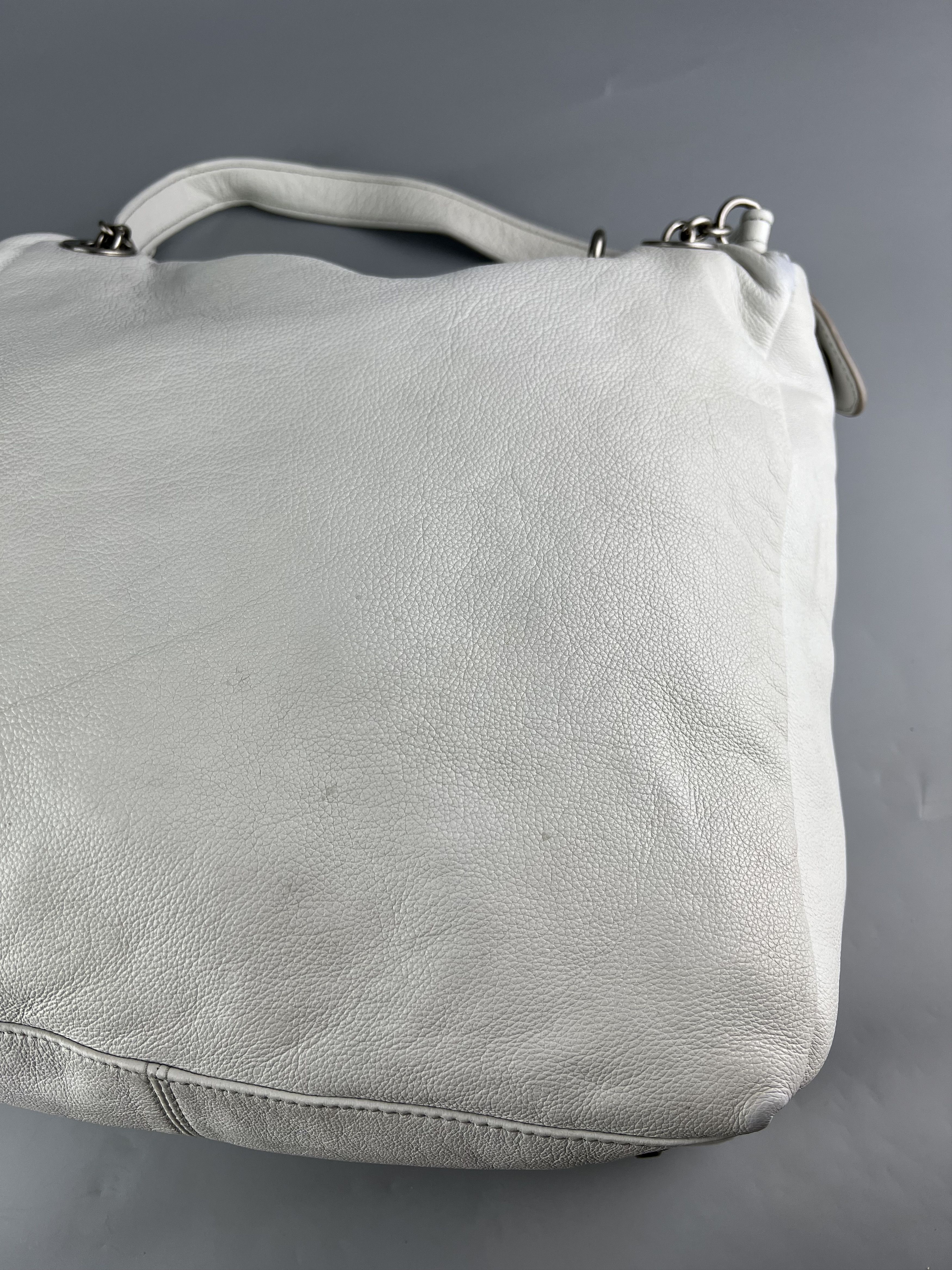 LIEBESKIND BERLIN Liebeskind Berlin White Leather Shoulder Bag Size ONE SIZE - 8 Thumbnail