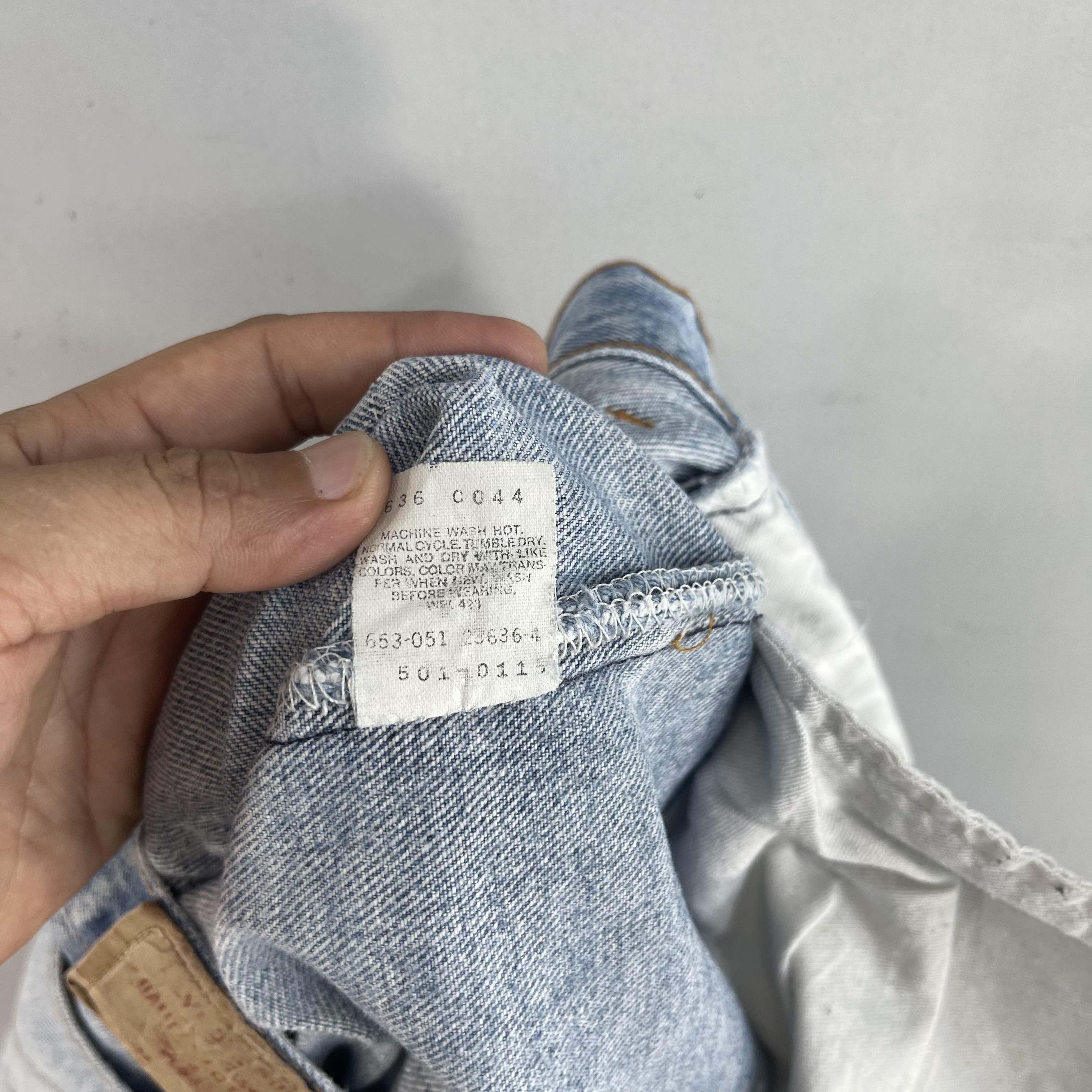 Levi's × Vintage Size 30 Vintage Distressed Levis 501 Button Fly Jeans Size US 30 / EU 46 - 7 Thumbnail