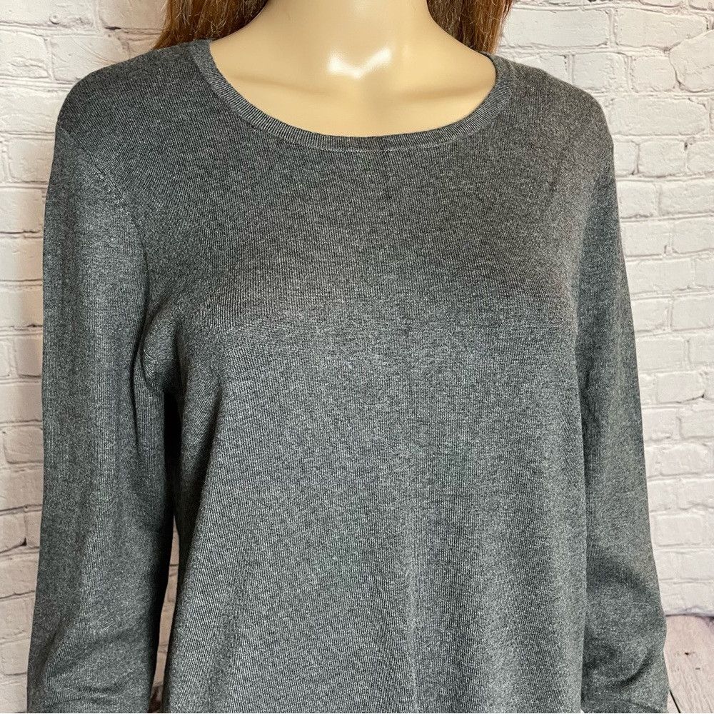 JM Collection NWT JM Collection Sweater Pullover Ribbed Crewneck Size M / US 6-8 / IT 42-44 - 3 Thumbnail