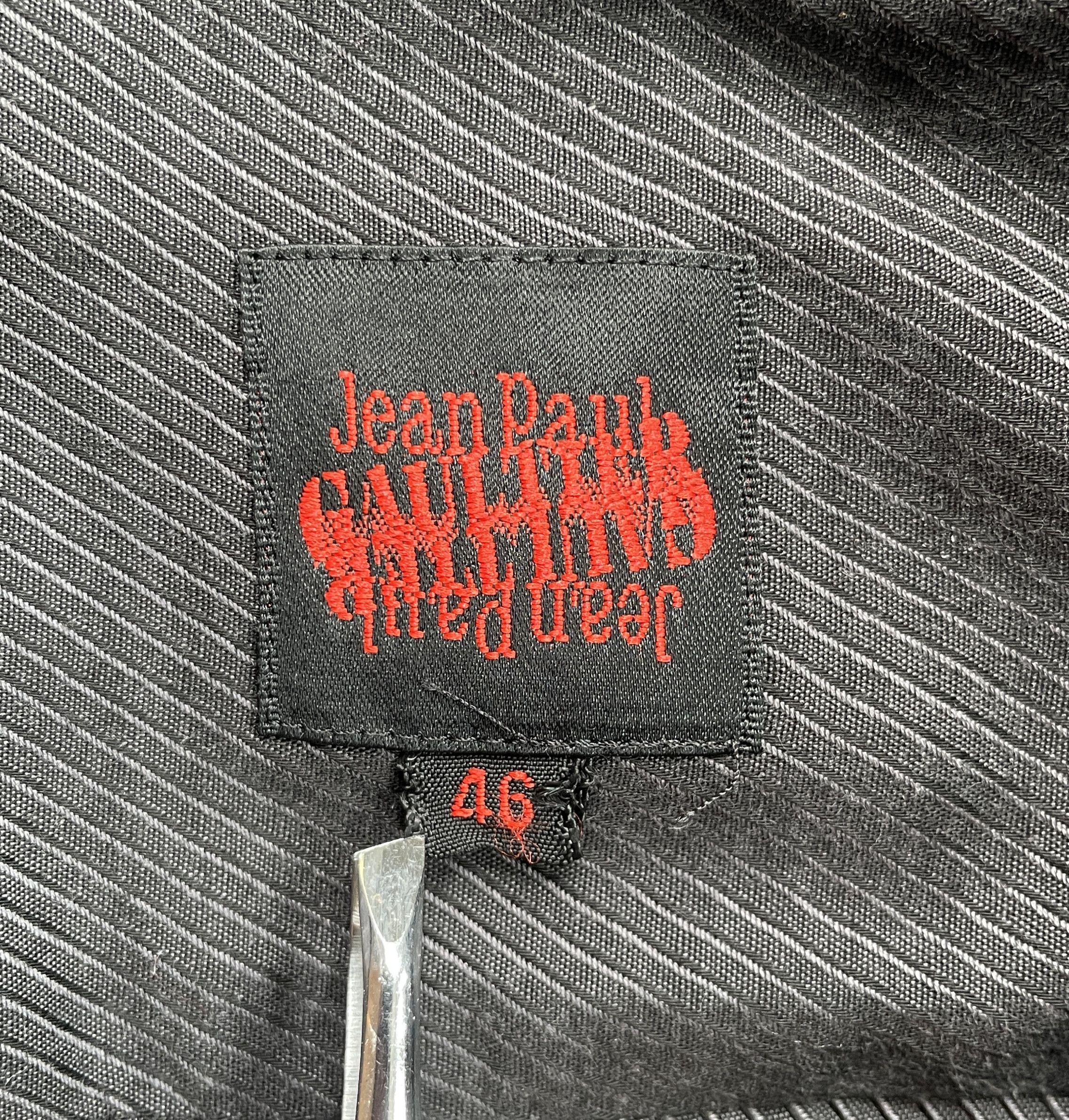 Jean Paul Gaultier Classic Black Shirt Jean Paul Gaultier Size US M / EU 48-50 / 2 - 6 Thumbnail