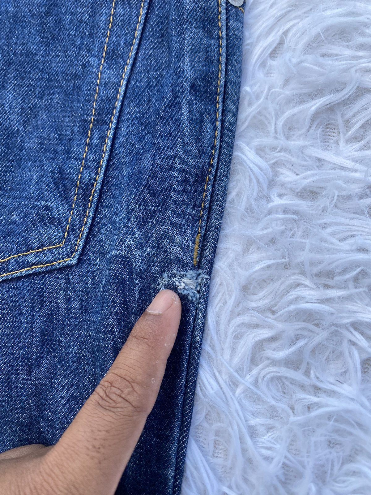 Helmut Lang Rare Helmut Lang Classic Raw Denim Produced 1999 Size US 32 / EU 48 - 20 Thumbnail