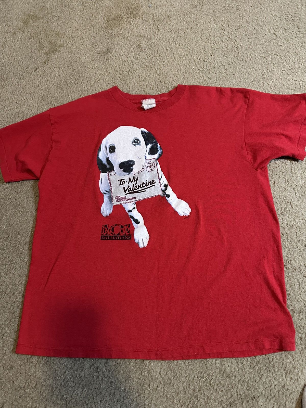Disney 101 Dalmatians Valentines Day Vintage Shirt Size US L / EU 52-54 / 3 - 1 Thumbnail