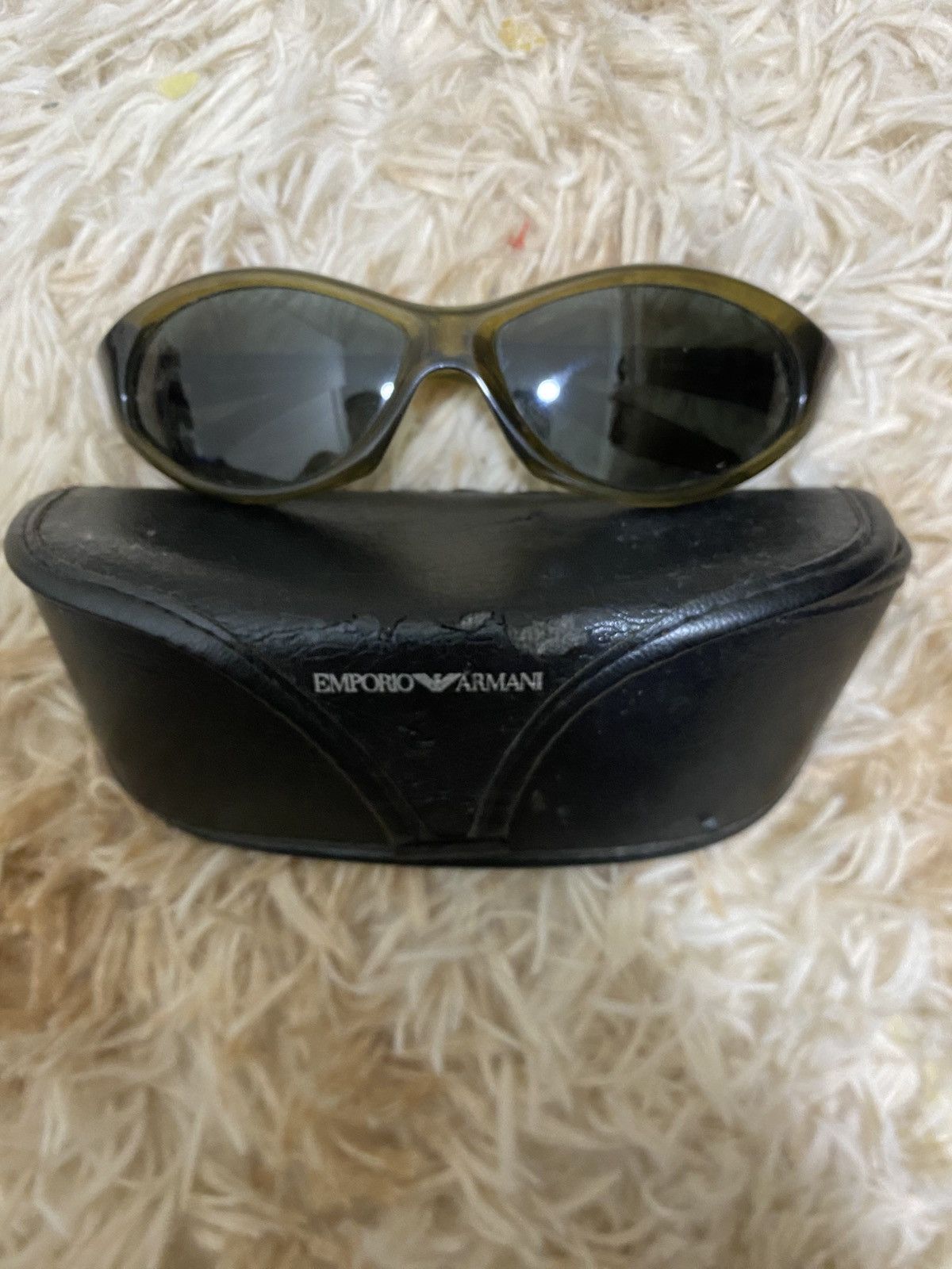 Emporio Armani Emporio Armani 626-S Sunglasses 511 Olive | Made in Italy Size ONE SIZE - 1 Thumbnail