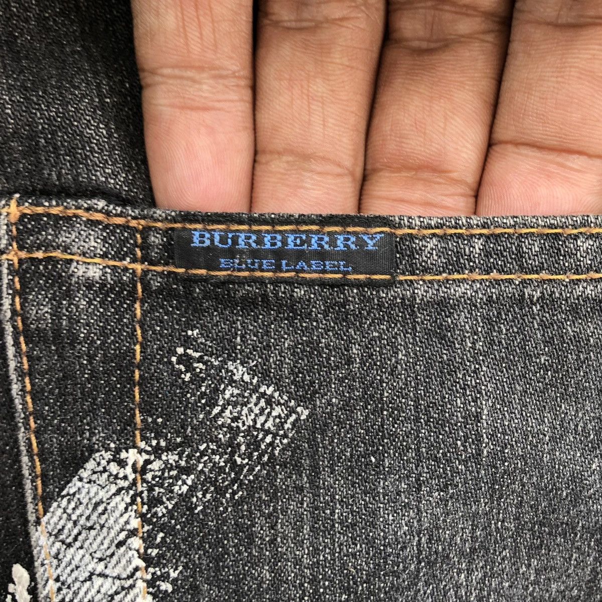 Burberry Burberry London Blue Label Men’s Button Denim Pants Size US 31 - 5 Thumbnail