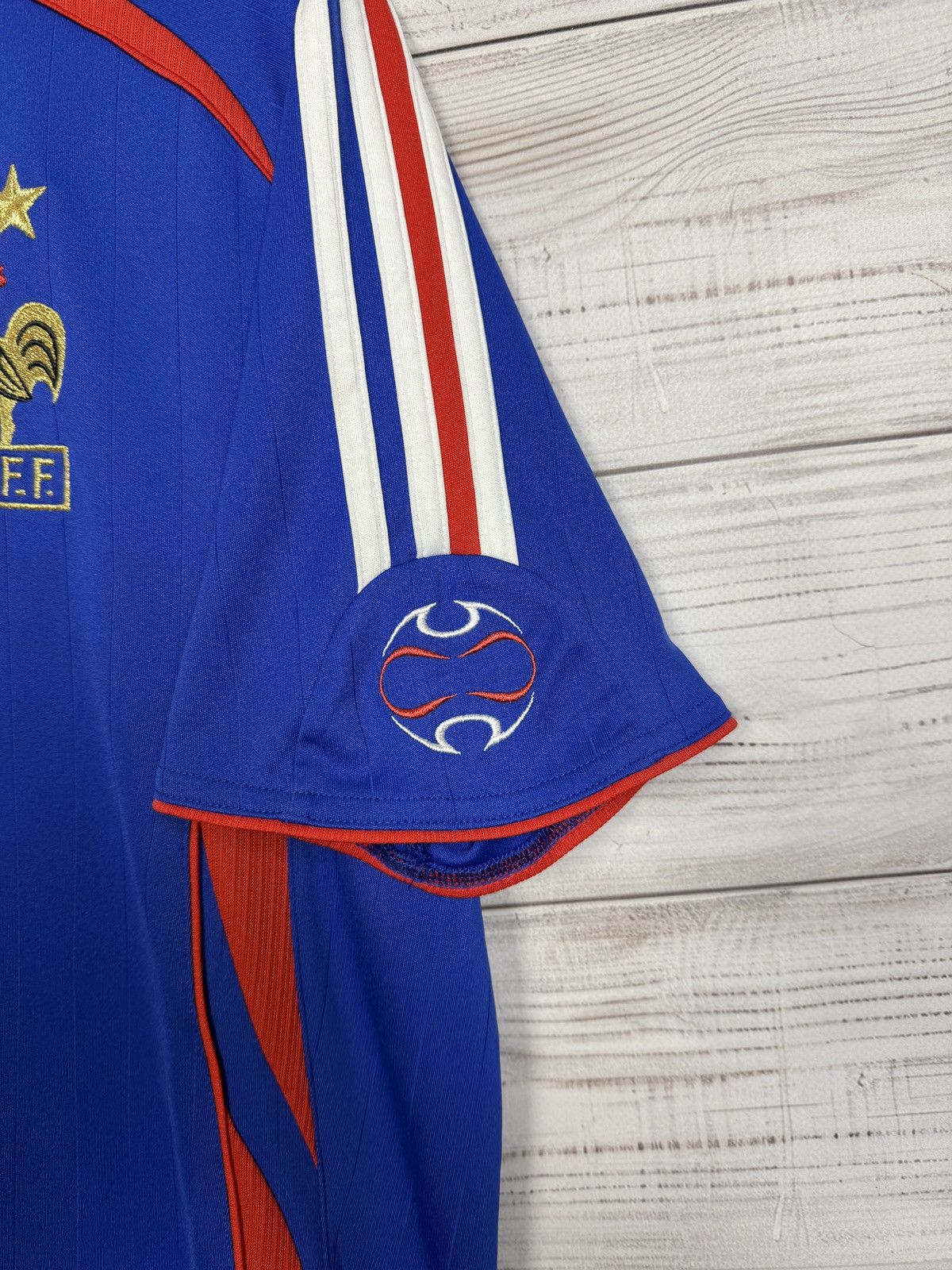 Adidas Adidas x France 2006 Jersey T Shirt Tee Navy Size US M / EU 48-50 / 2 - 4 Thumbnail