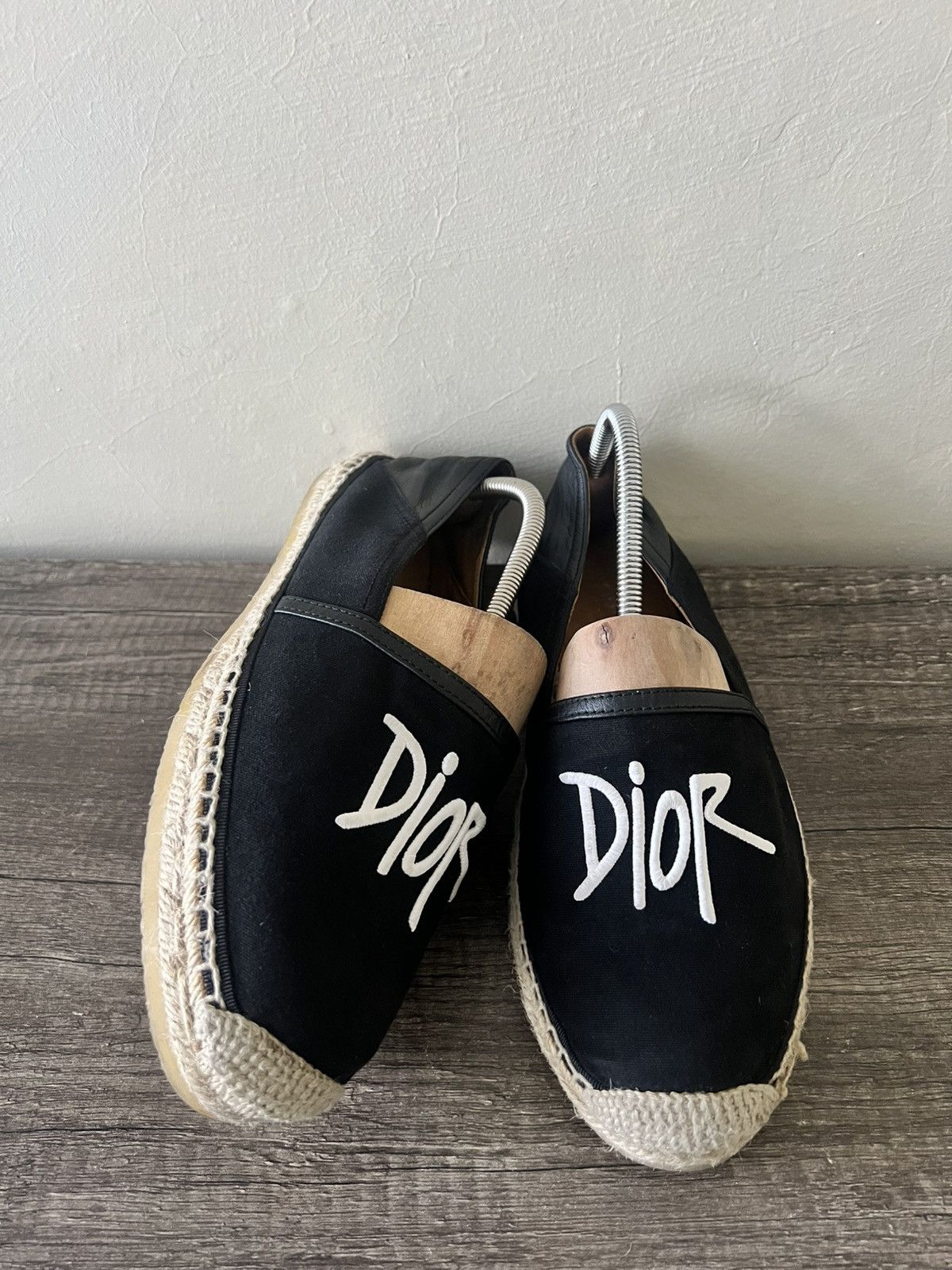 Dior CHRISTIAN DIOR SCRIPT LOGO ESPADRILLES Size US 9 / EU 42 - 7 Thumbnail