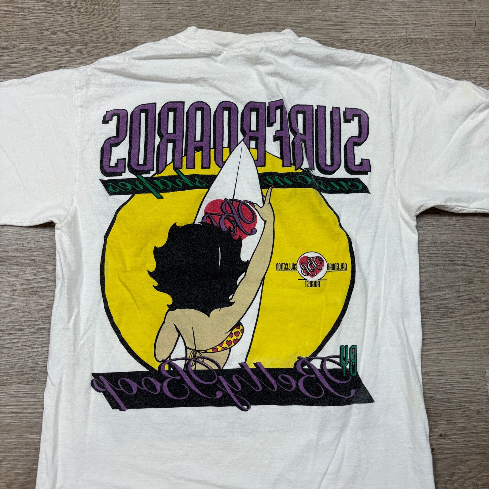 Vintage VTG 90s Surfboards by Betty Boop Surf Mexico Shirt Men's M Size US M / EU 48-50 / 2 - 4 Thumbnail