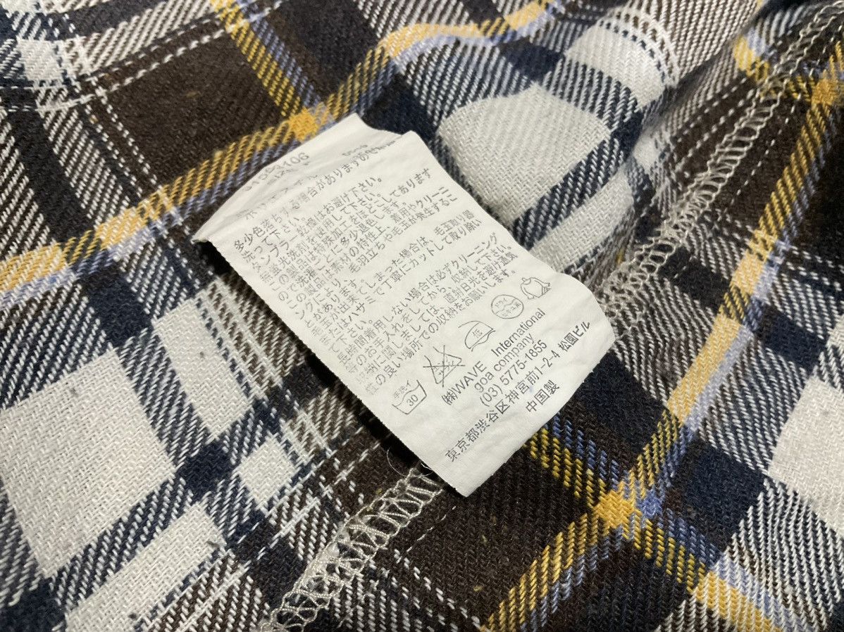 Hysteric Glamour × If Six Was Nine × Japanese Brand 🔥Sick Y2K G.O.A. Flannel Shirt Size US M / EU 48-50 / 2 - 8 Thumbnail