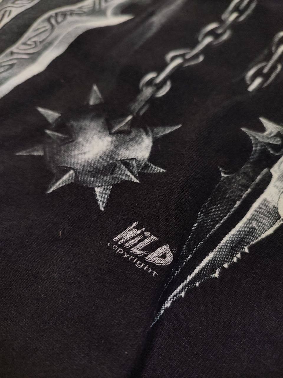 Other Wild Glow-in-the-Dark T-Shirt "Grim Reaper's Sword", size XL Size US XL / EU 56 / 4 - 7 Thumbnail