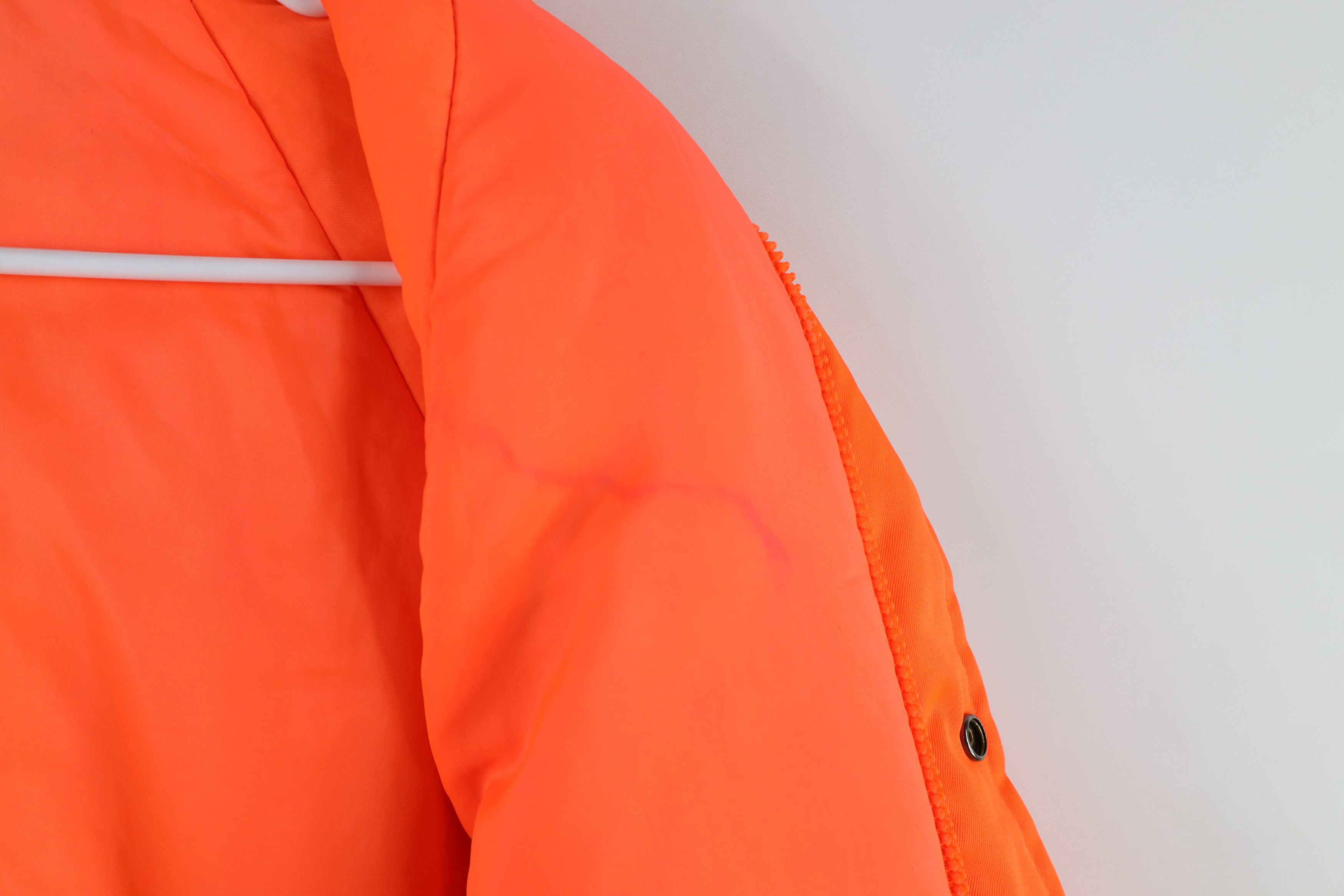 Vintage Vintage 90s Streetwear Hunting Parka Jacket Blaze Orange Size US L / EU 52-54 / 3 - 13 Thumbnail