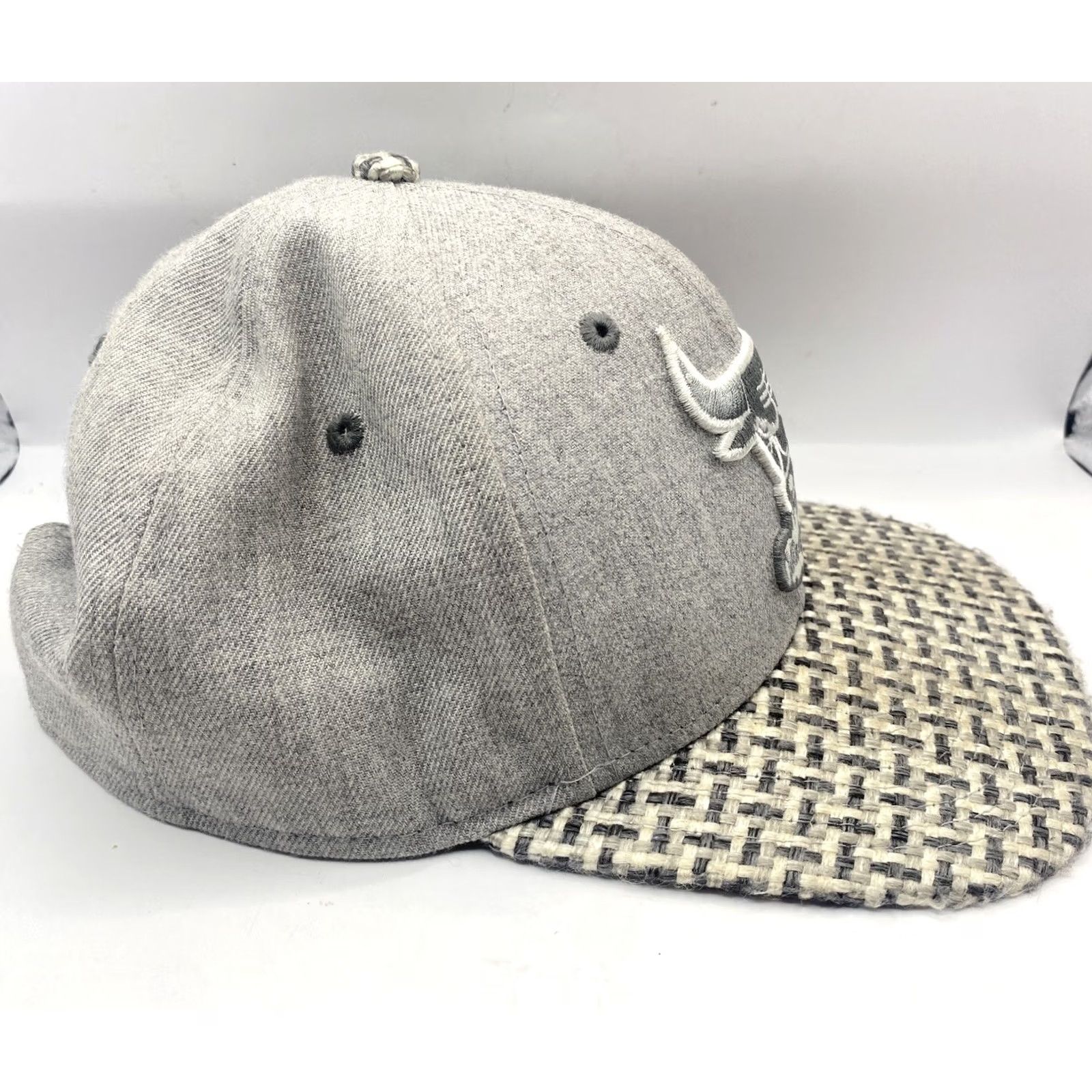 New Era New Era Hat Chicago Bulls 59FIFTY Fitted/Cap/Windy CITY Grey Brown Grey Bulls City Baseball Cap Mens Adjustable Breathable Vintage: No Season: All Size ONE SIZE - 2 Thumbnail