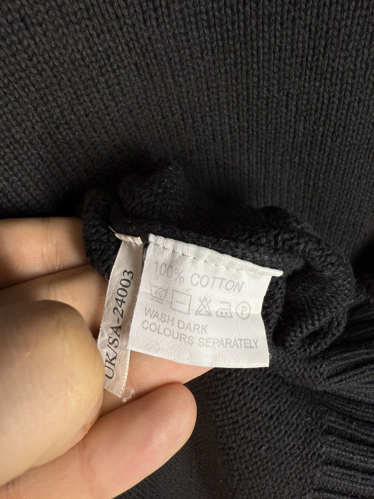 Yves Saint Laurent Black YSL Sweater Knit Size US XL / EU 56 / 4 - 5 Thumbnail