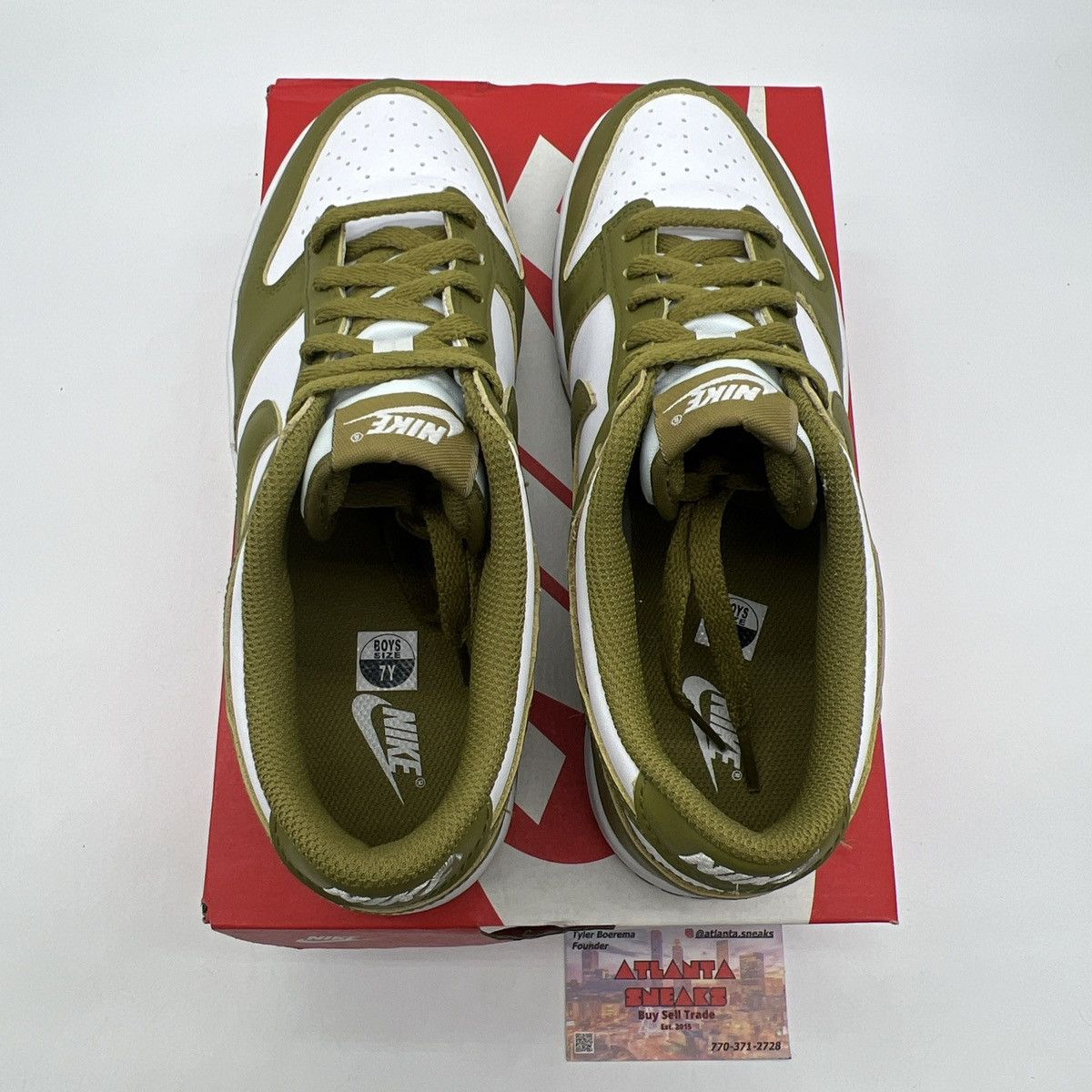 Nike Nike dunk low pacific moss Size US 7 / EU 40 - 7 Thumbnail