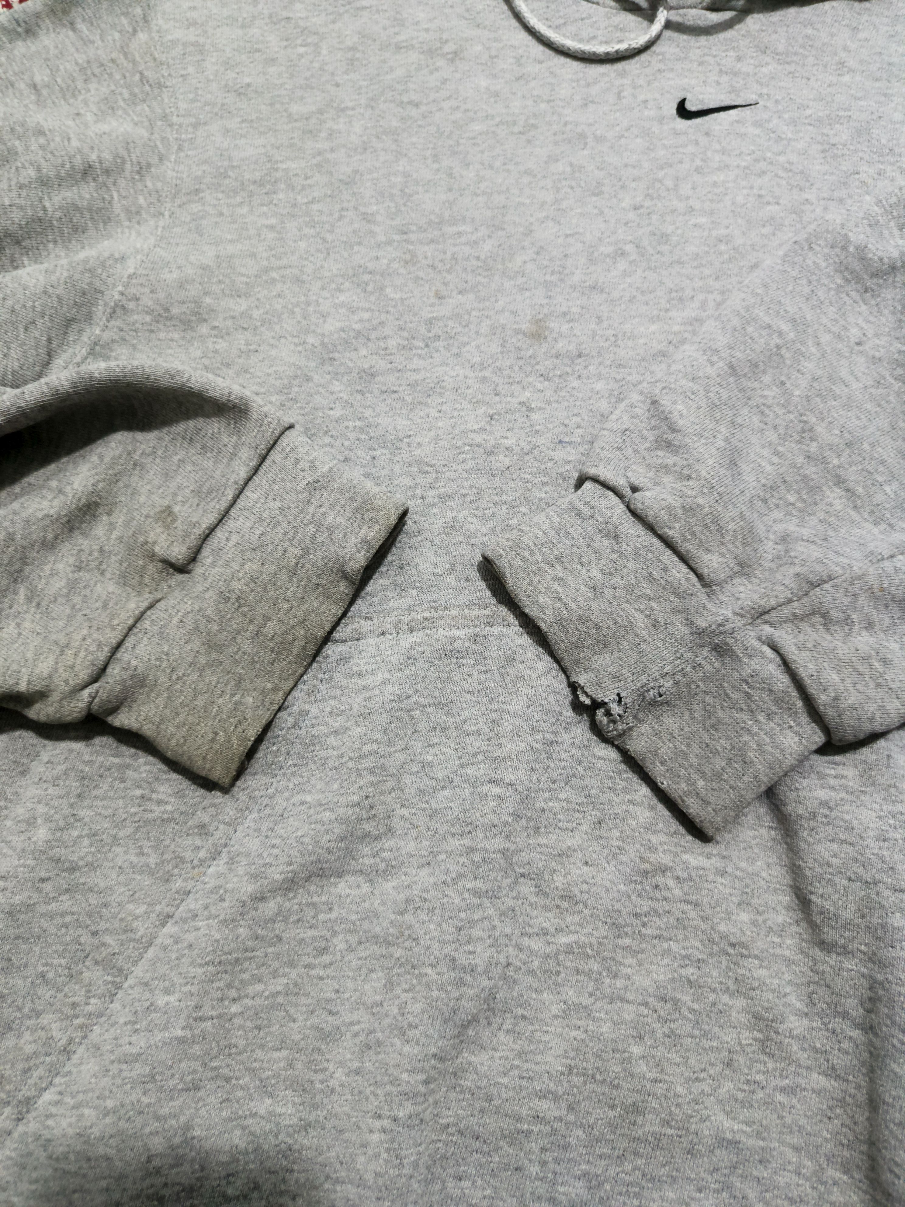 Nike × Vintage Vintage Nike center swoosh hoodie Y2K Size US M / EU 48-50 / 2 - 5 Thumbnail