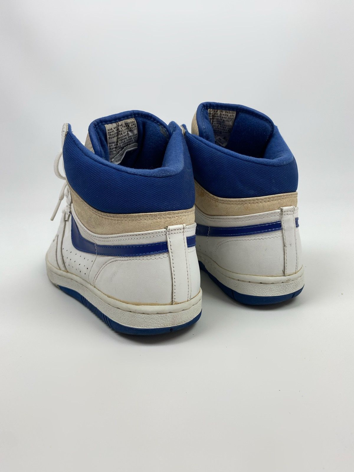 Nike 1988 Vintage Original Nike Court Force High Basketball Shoes Size US 10.5 / EU 43-44 - 8 Thumbnail