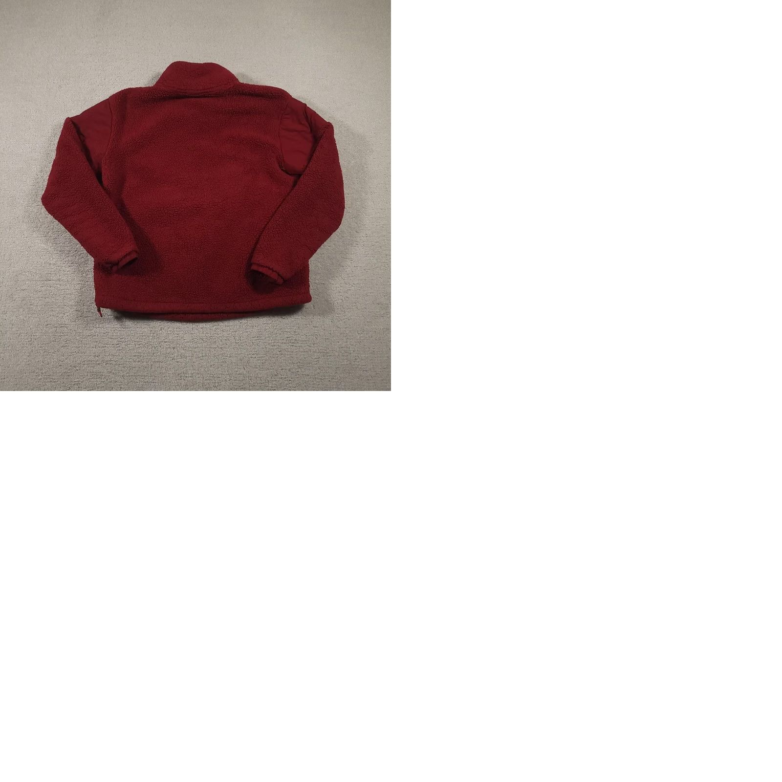 Pinko VINTAGE PINK Victoria's Secret Pullover Jacket Womens M Red Sherpa Fleece Half Zip Warm N/A Size M / US 6-8 / IT 42-44 - 9 Thumbnail