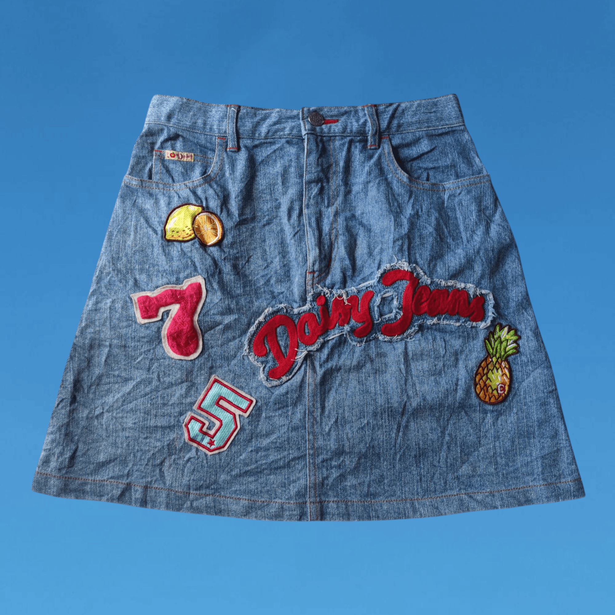 Angel Blue × Hysteric Glamour × Japanese Brand 2000s Daisy Lovers Skirt Size 27" / US 4 / IT 40 - 1 Thumbnail